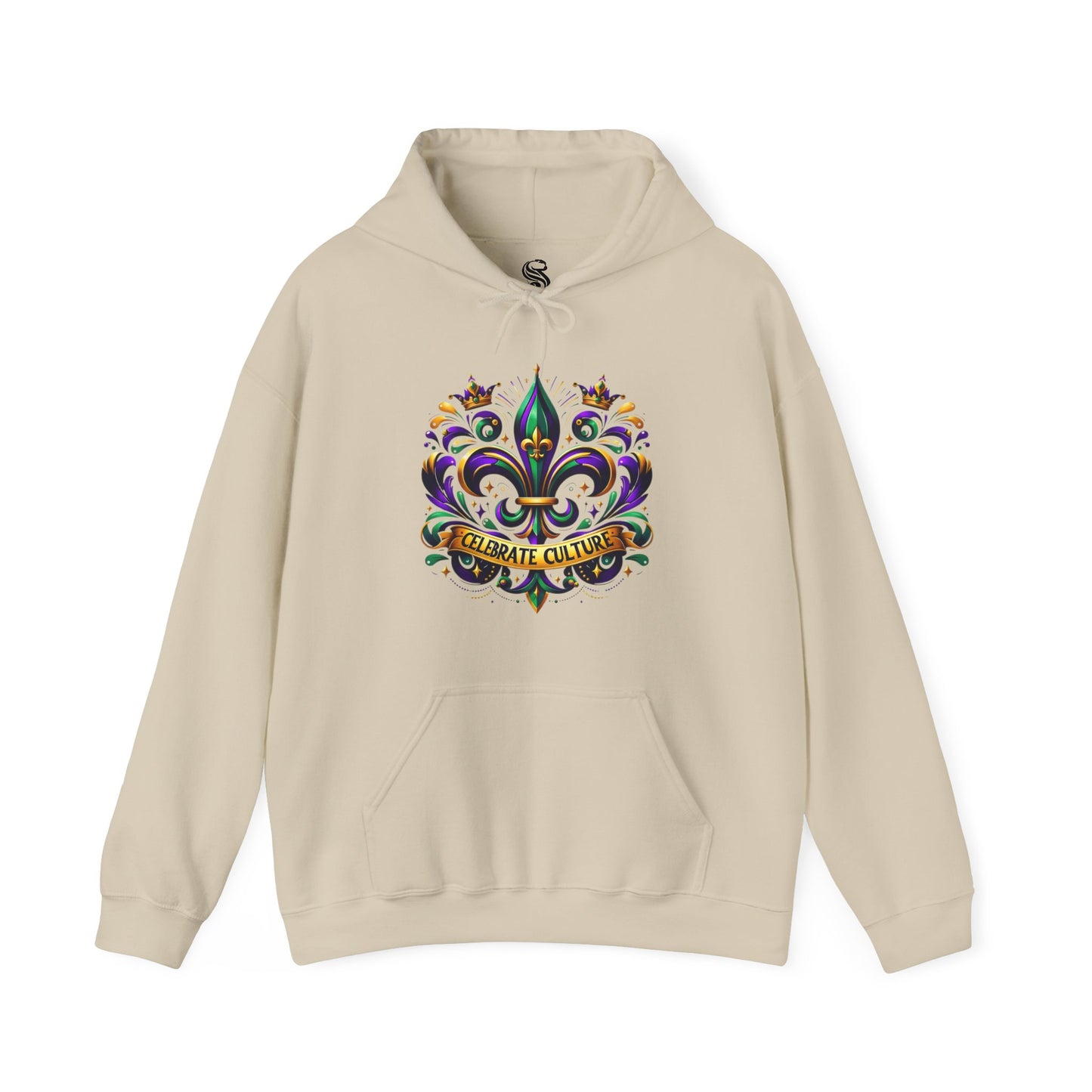 "Celebrate Culture" Mardi Gras Unisex Heavy Blend Hoodie