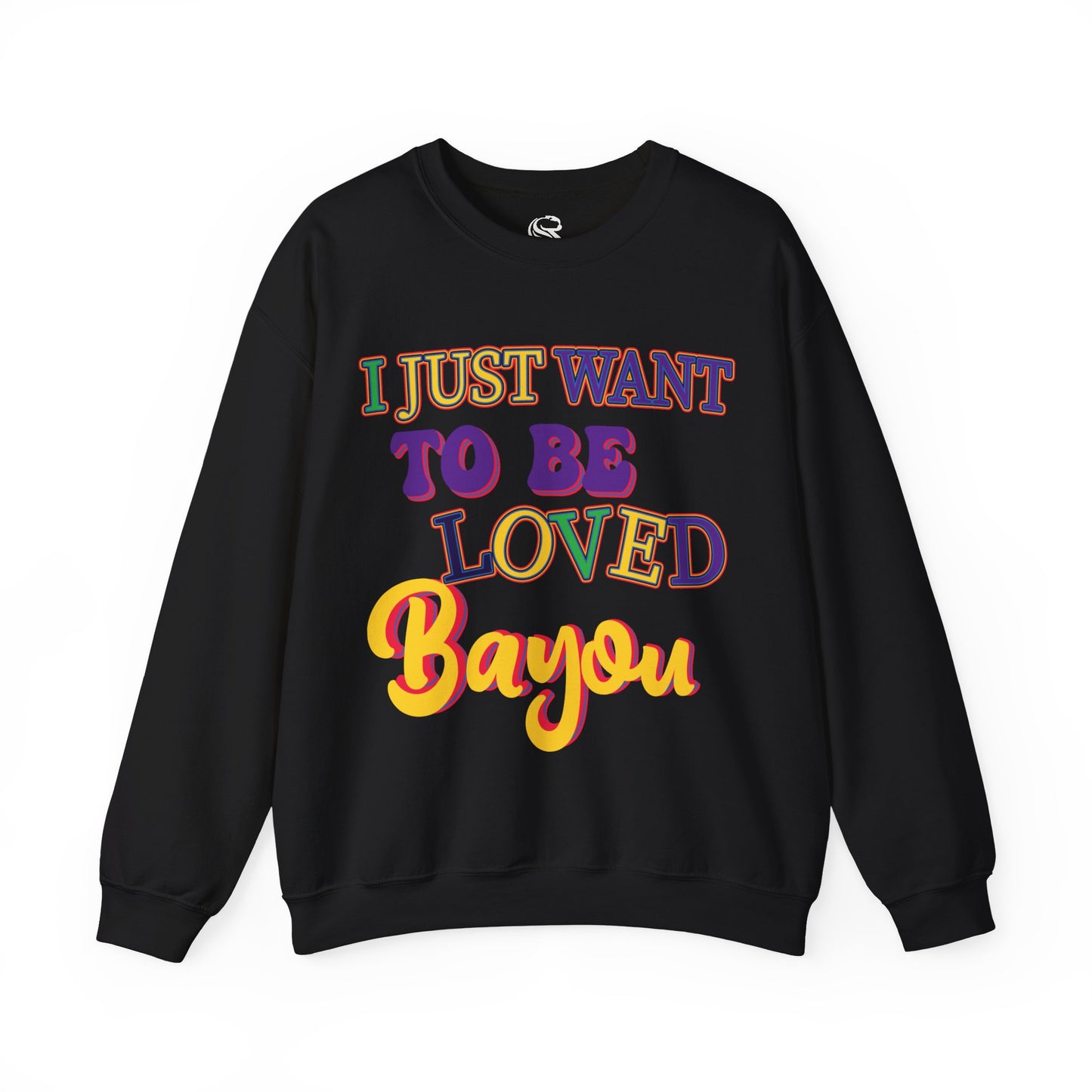 "Loved Bayou" Unisex Heavy Blend Crewneck Sweatshirt