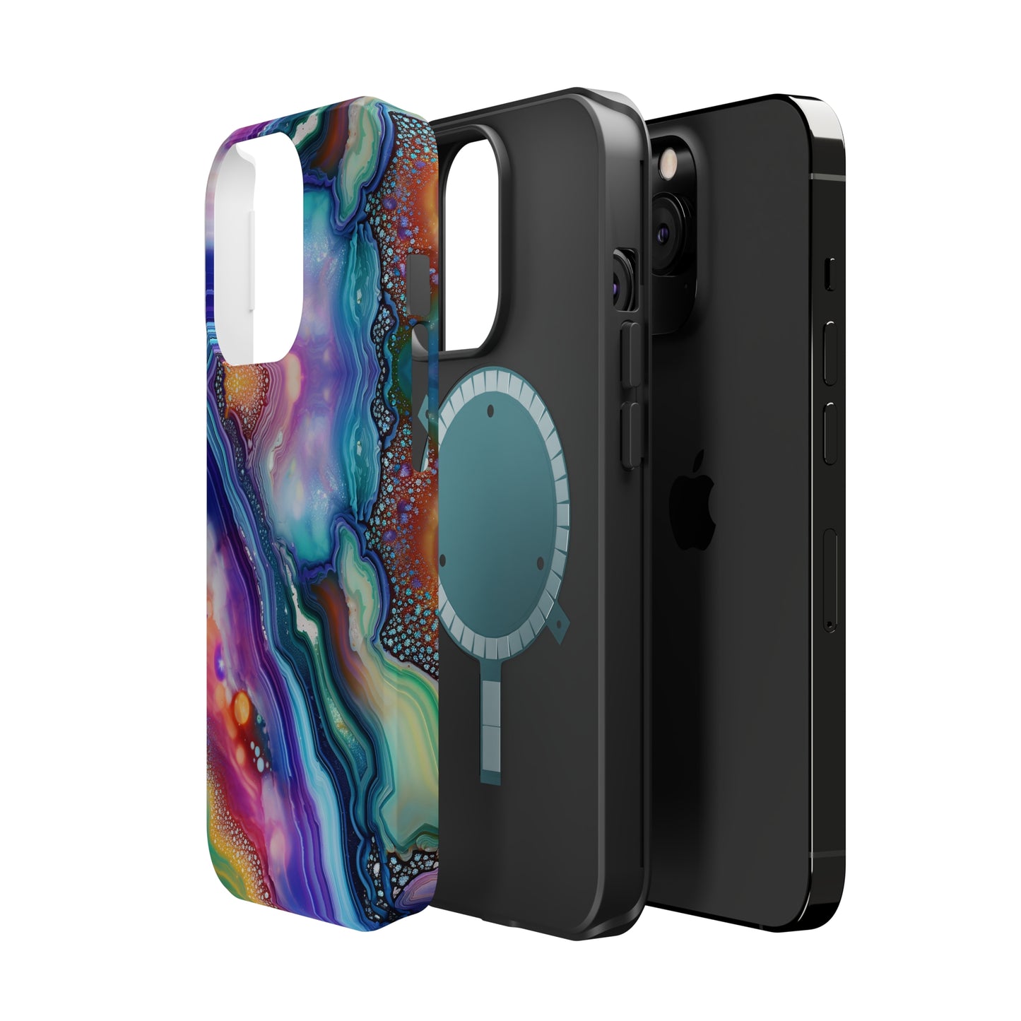 Abstract Colorful MagSafe Tough Cases