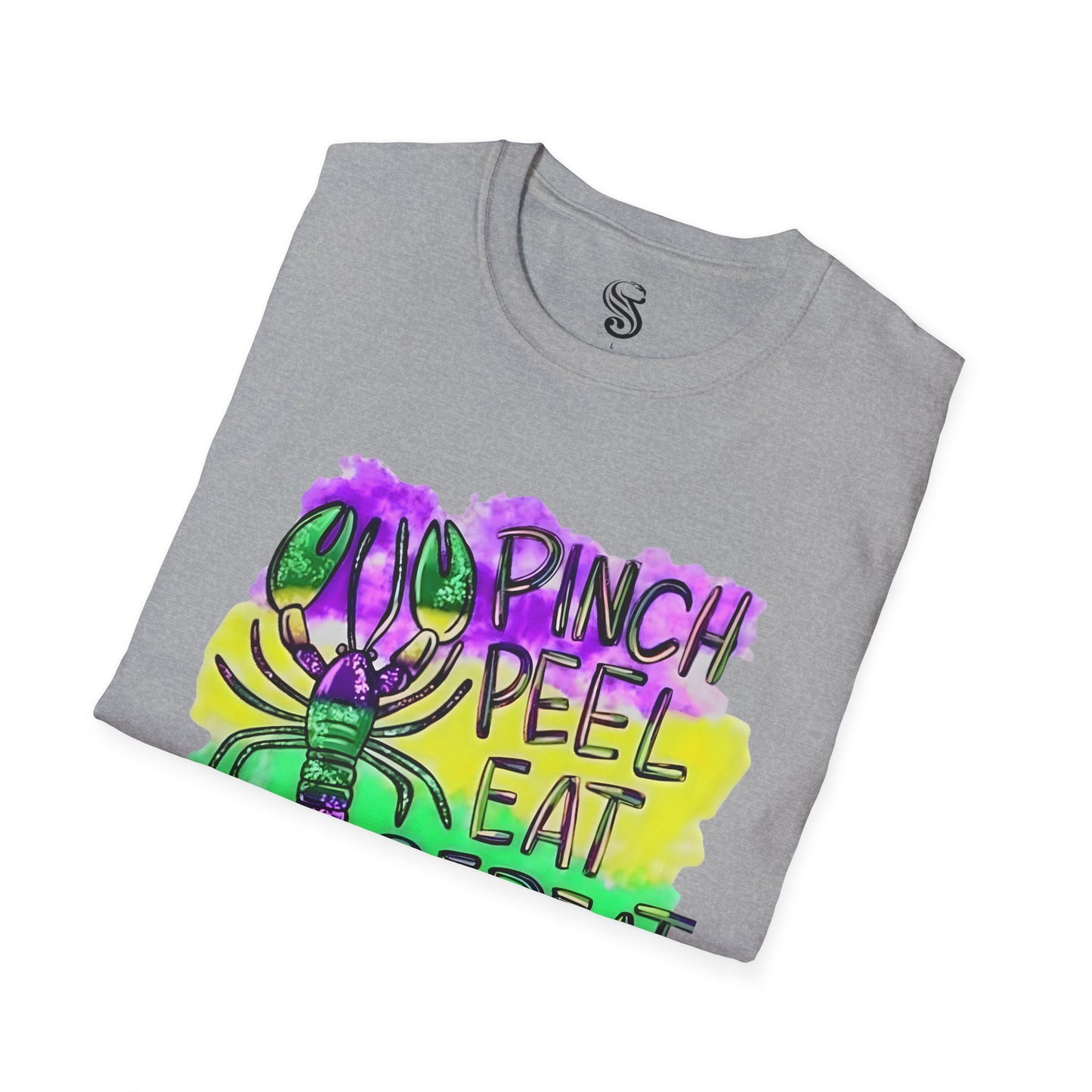 Pinch Peel Eat Repeat Unisex Softstyle T-Shirt