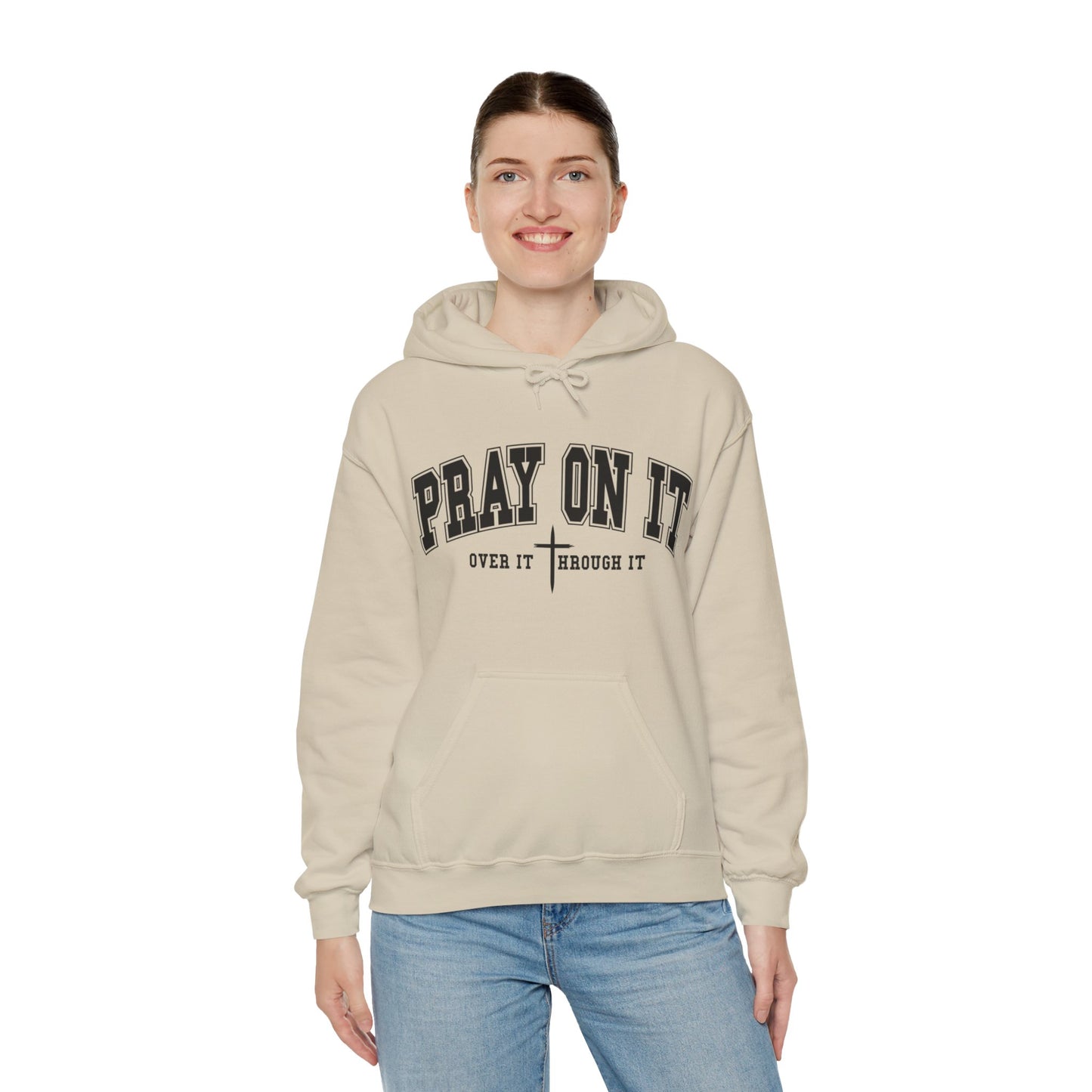 "Pray" Bold Unisex Heavy Blend Hoodie