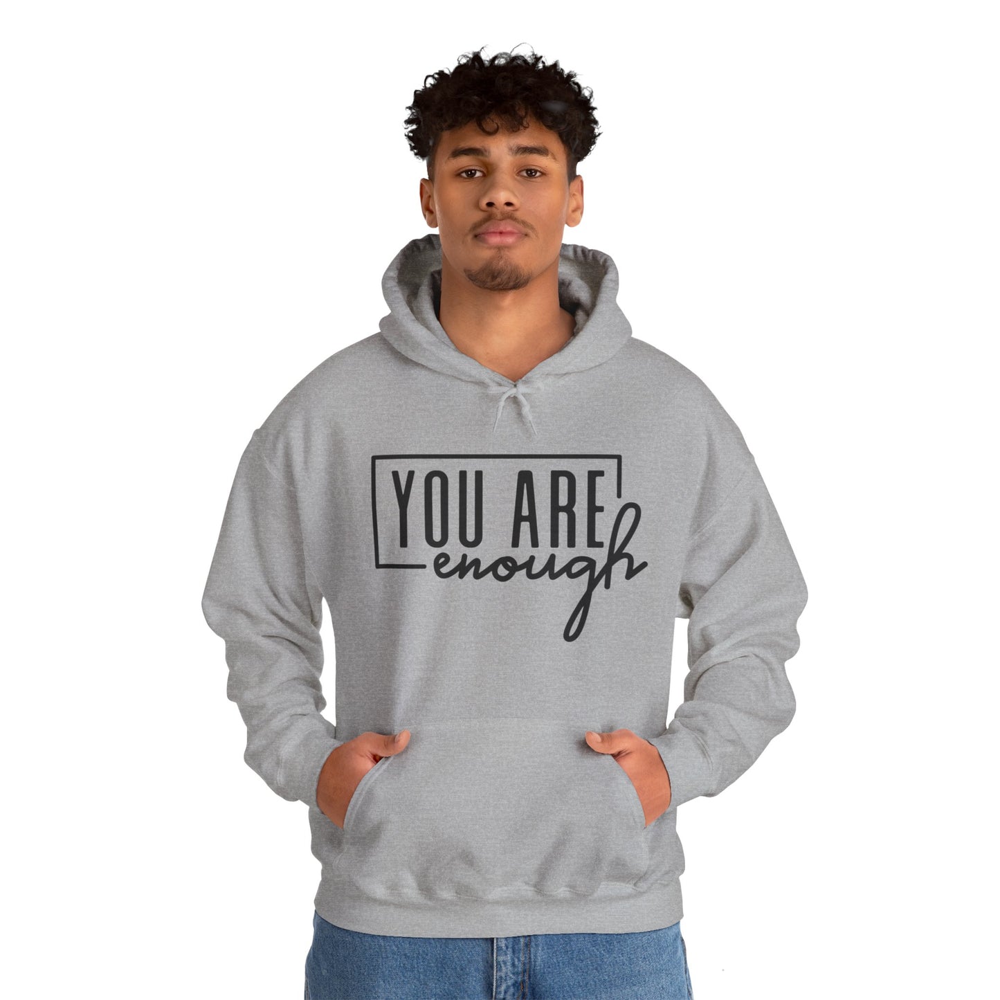 "You Are Enough" Unisex Heavy Blend Hoodie