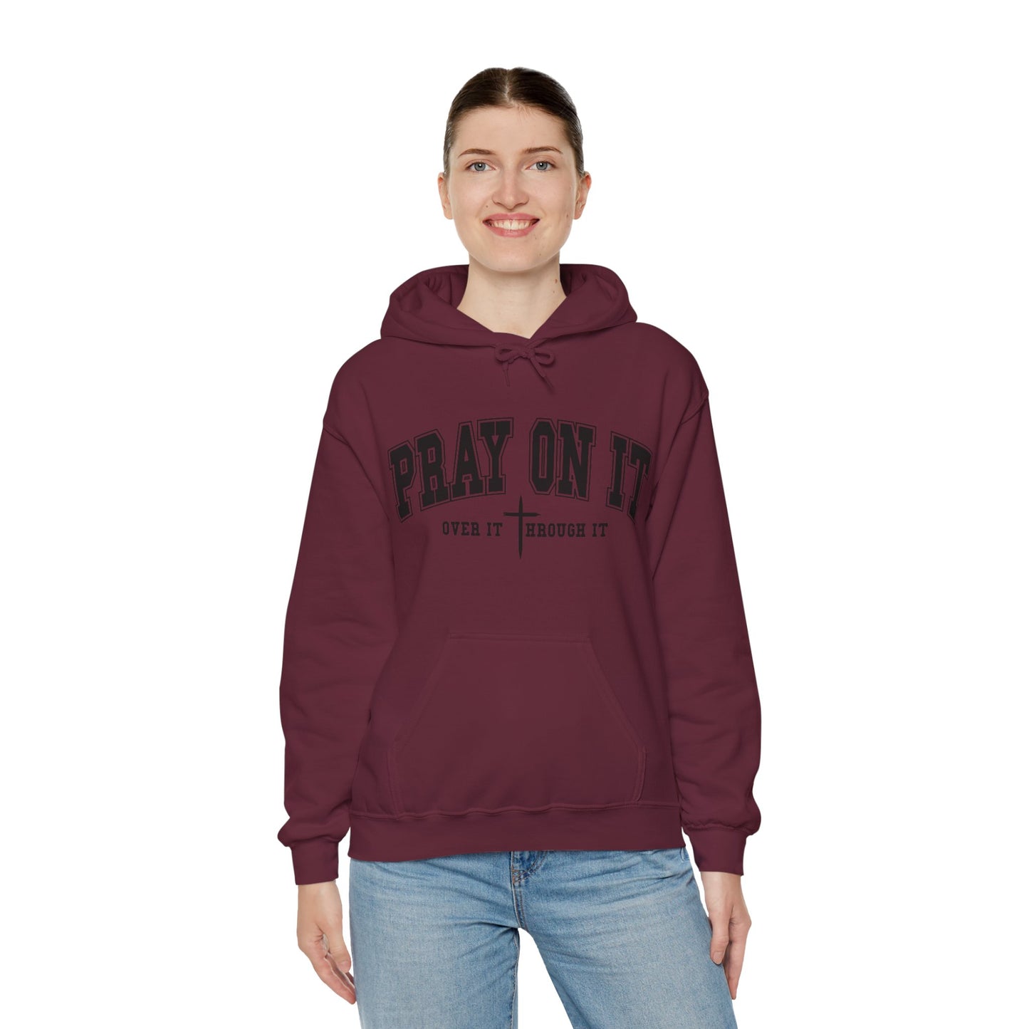 "Pray" Bold Unisex Heavy Blend Hoodie