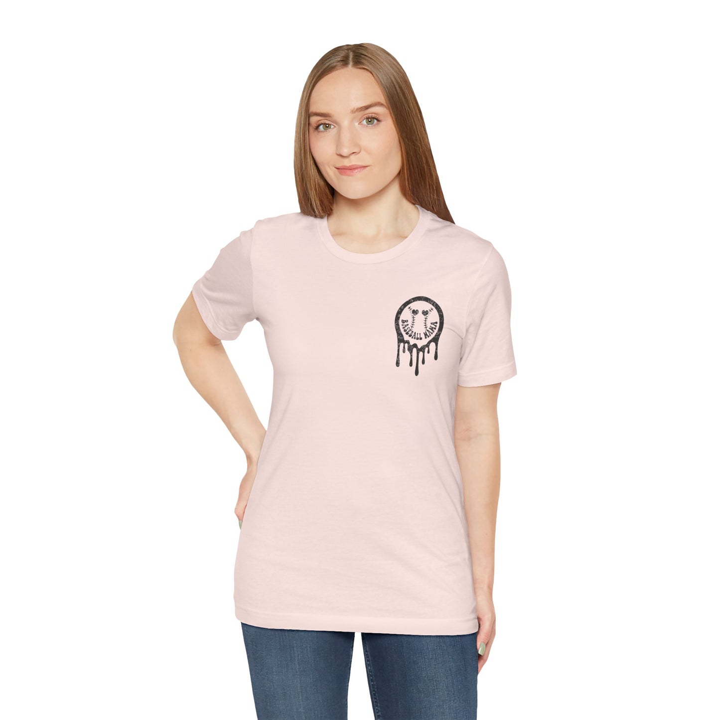 "Baseball Mama" Unisex Jersey Short Sleeve Tee