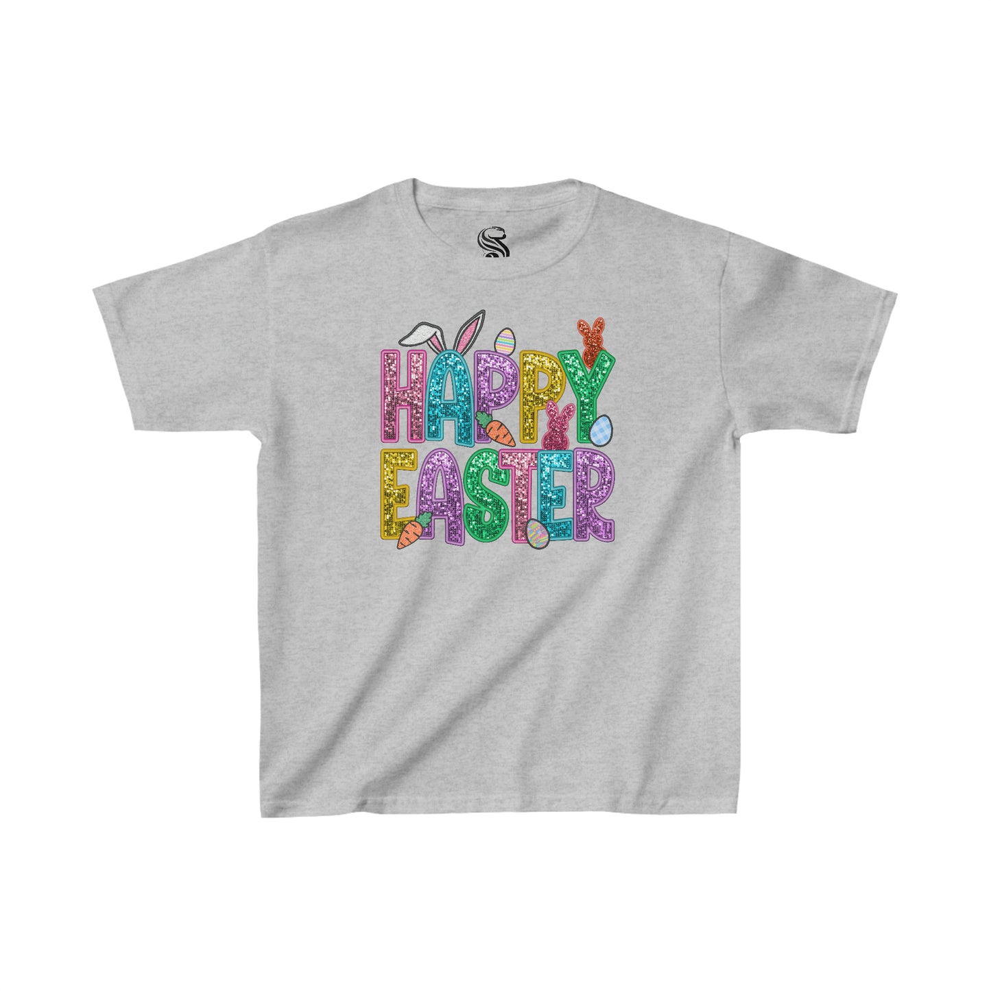 "Easter Sparkle" Kids Heavy Cotton Tee