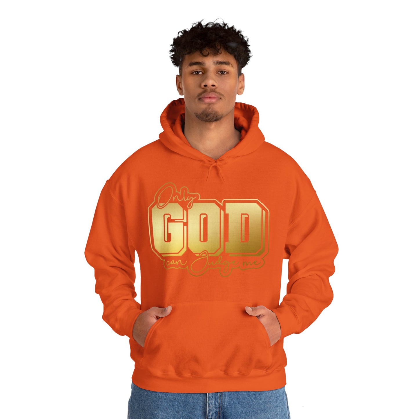 "Only God Can Judge Me" Unisex Heavy Blend Hoodie