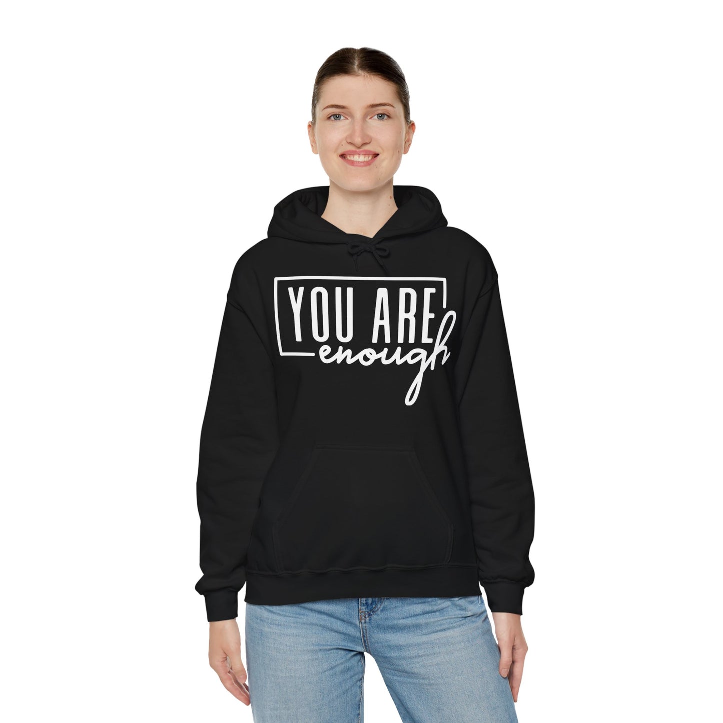 "You Are Enough" Unisex Heavy Blend Hoodie