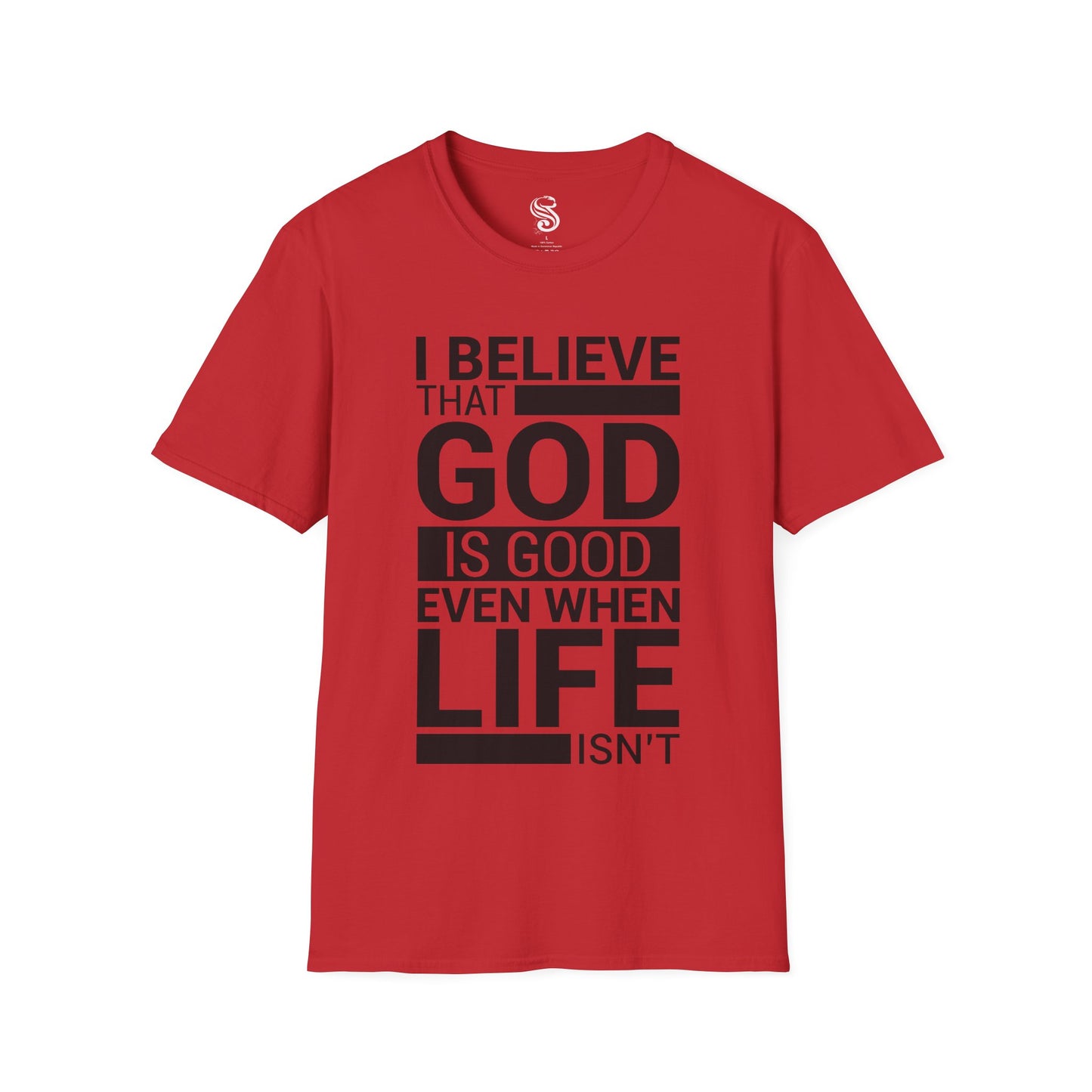 "God Is Good" Unisex Softstyle T-Shirt