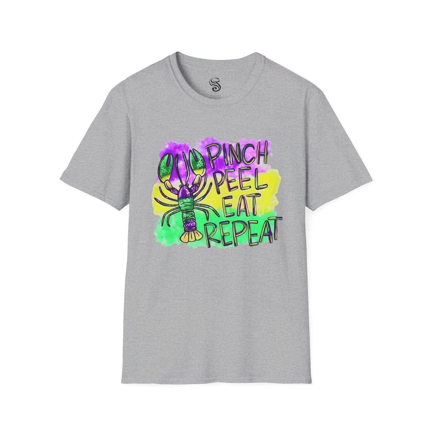 Pinch Peel Eat Repeat Unisex Softstyle T-Shirt