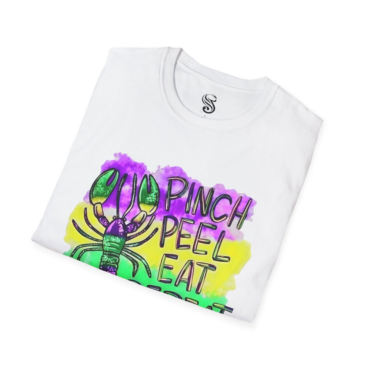 Pinch Peel Eat Repeat Unisex Softstyle T-Shirt