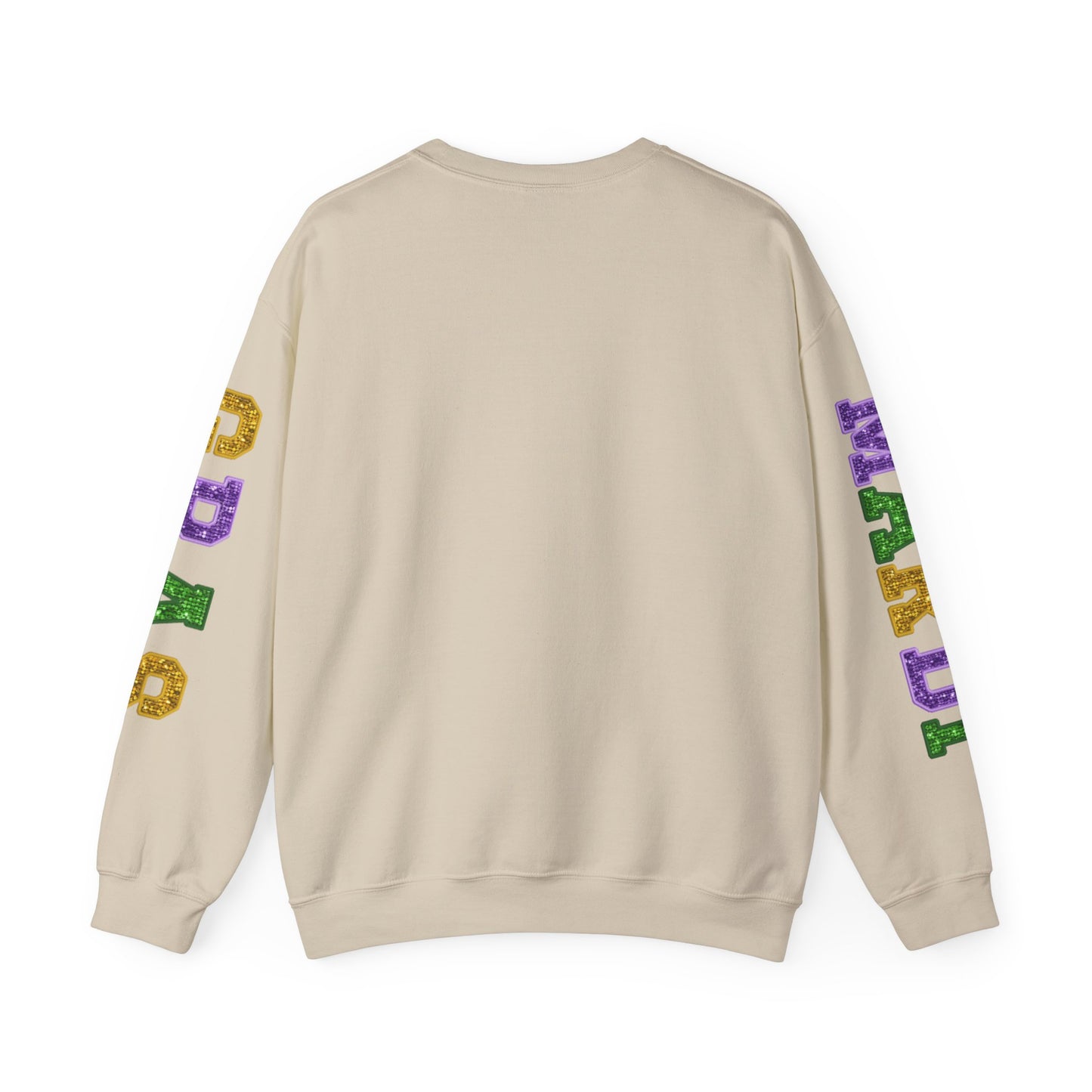 Love Mardi Gras Unisex Heavy Blend Crewneck Sweatshirt