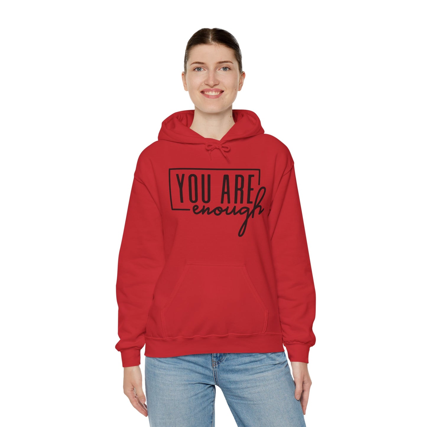 "You Are Enough" Unisex Heavy Blend Hoodie