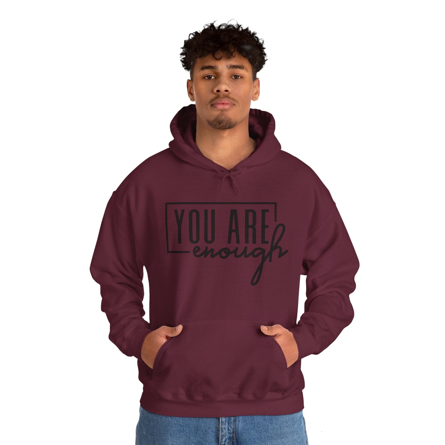 "You Are Enough" Unisex Heavy Blend Hoodie