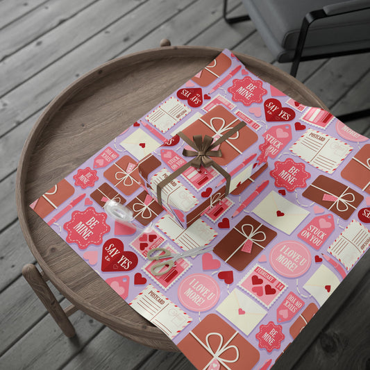 "Package of Love" Wrapping Papers