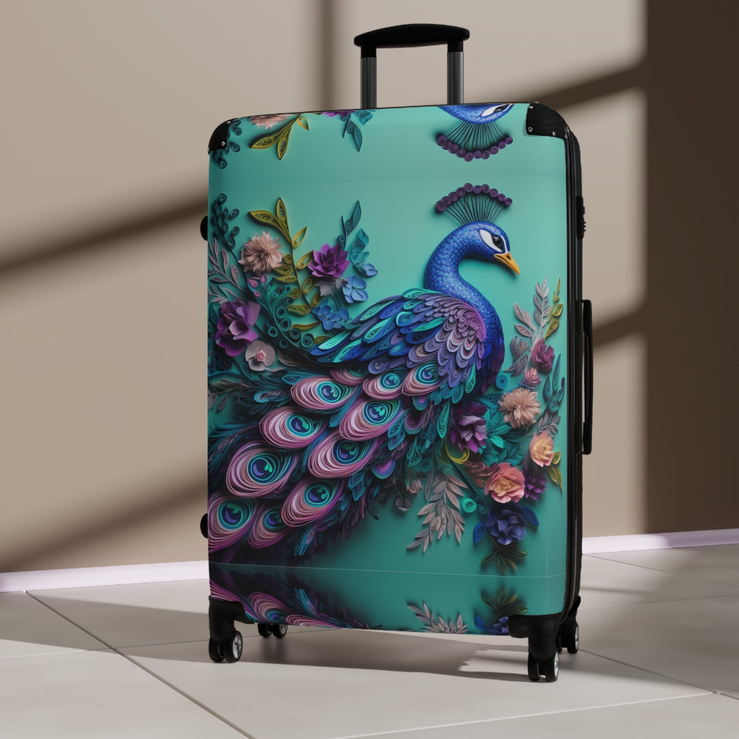 Peacock Suitcase