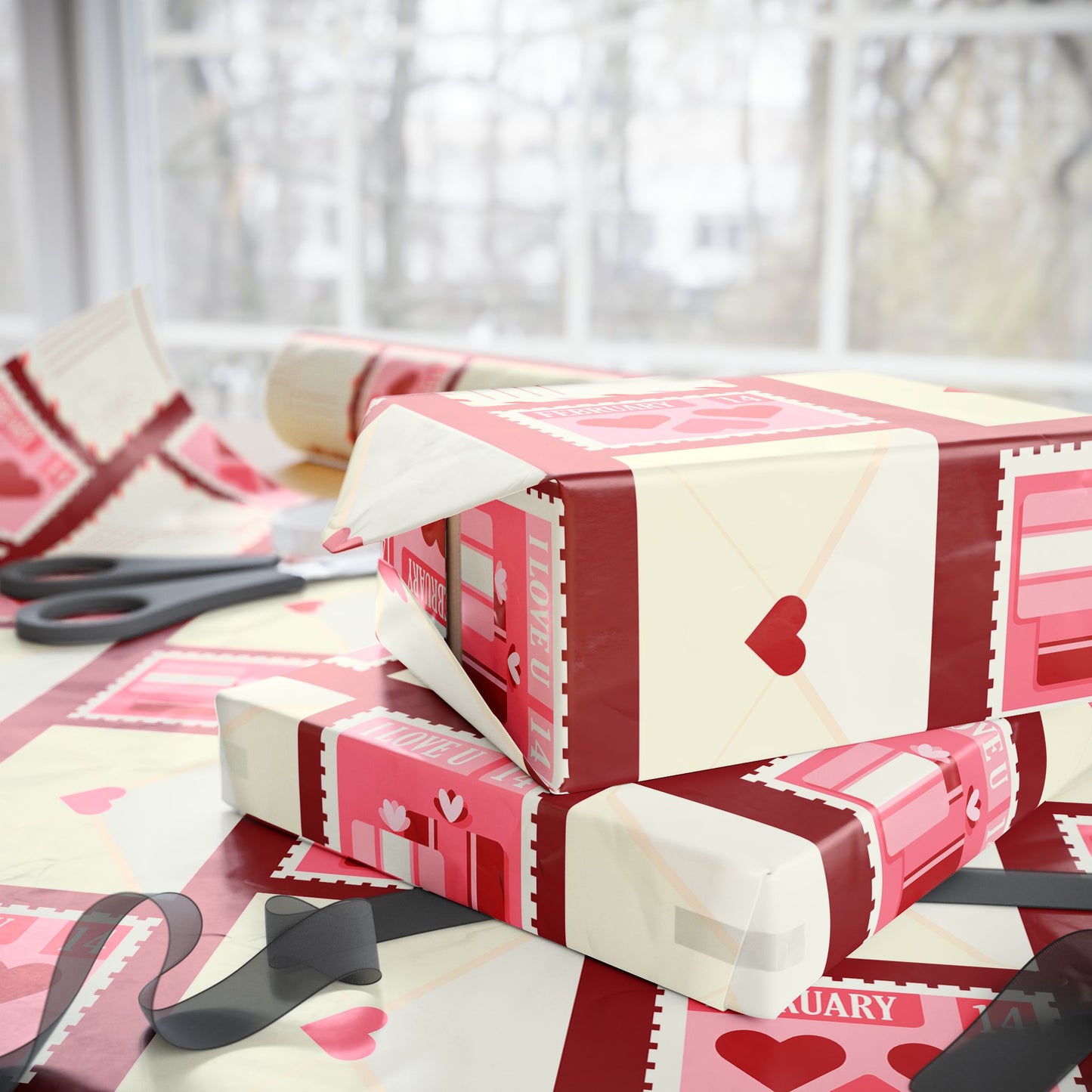 "Love Letter" Wrapping Paper