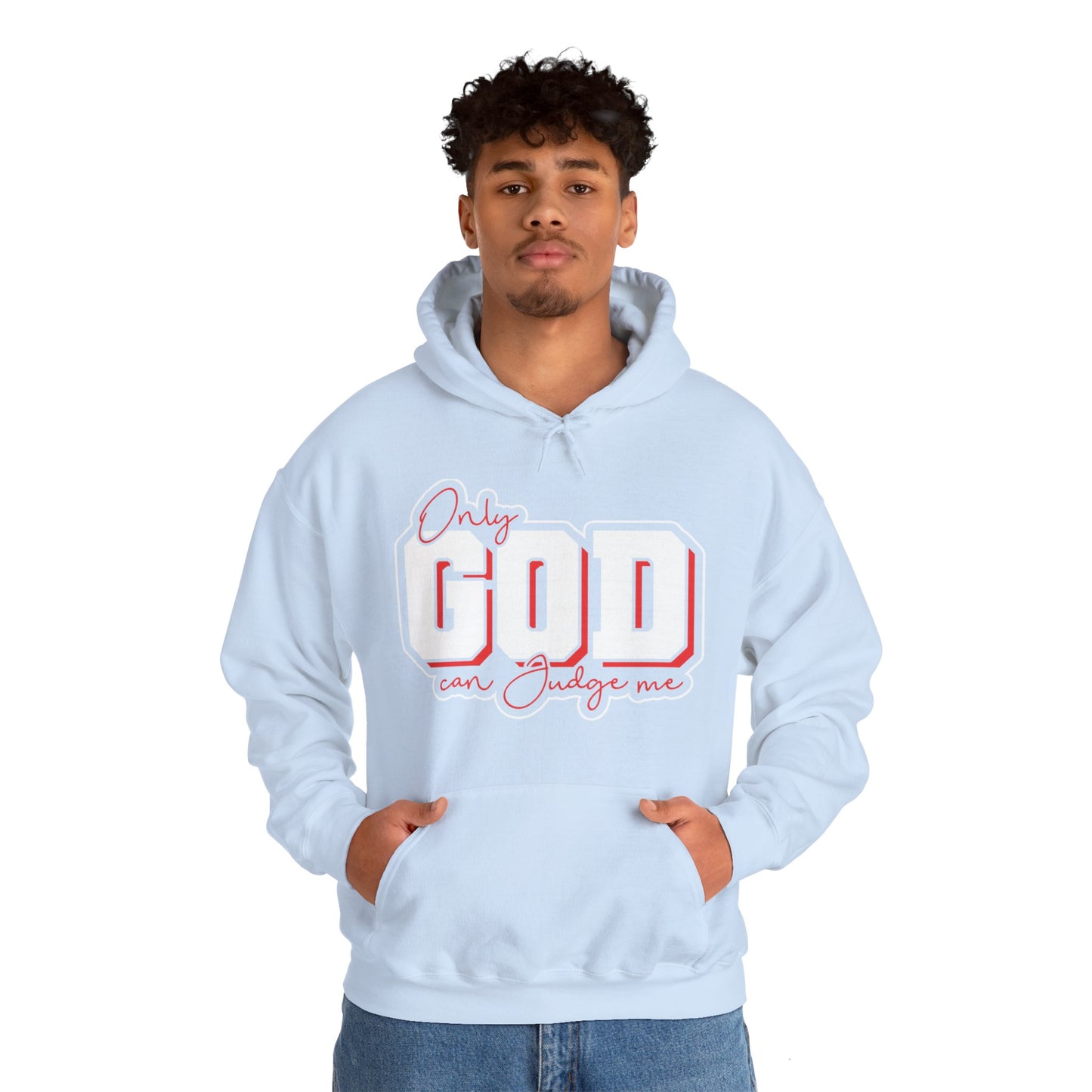 "Only God Can Judge Me" Unisex Heavy Blend Hoodie