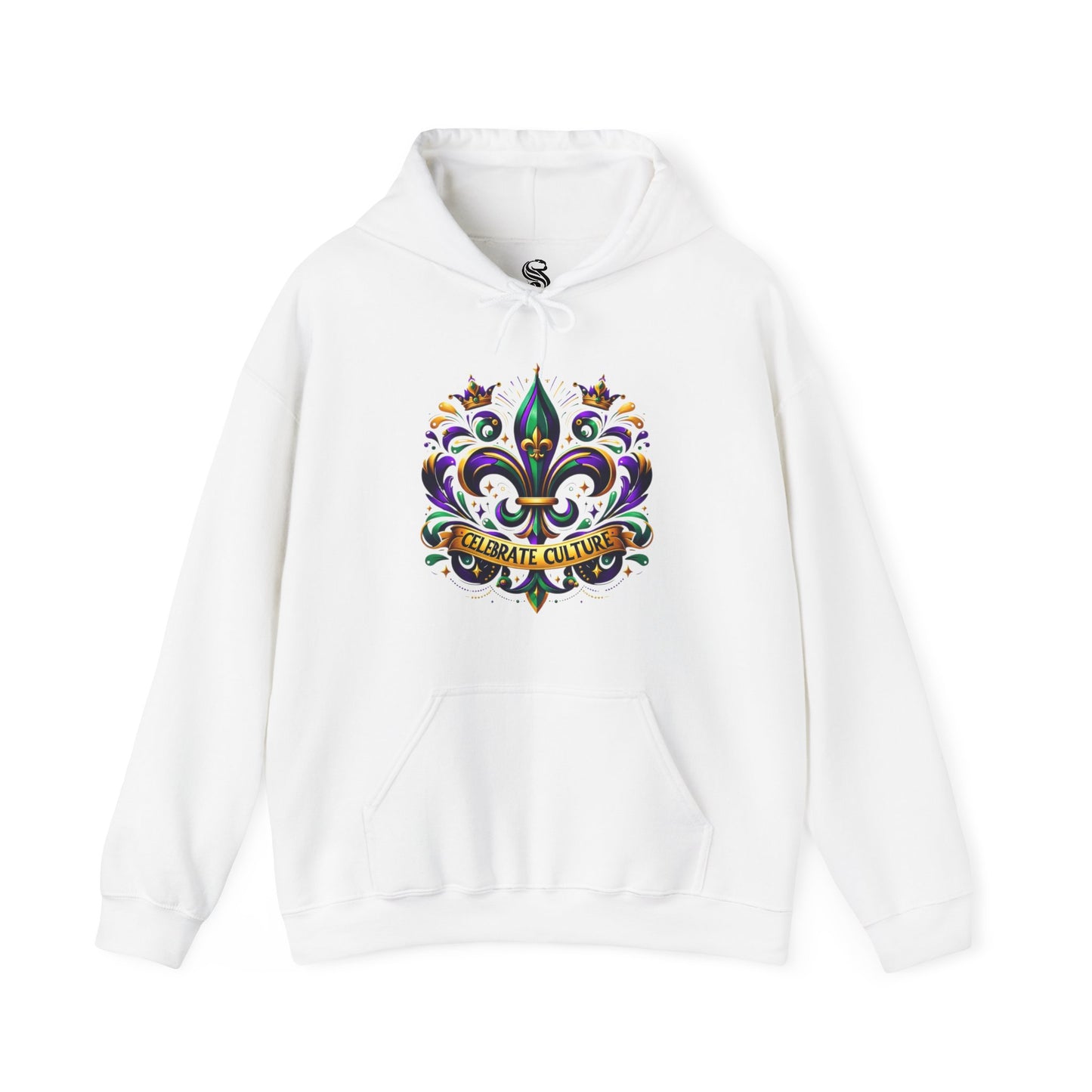 "Celebrate Culture" Mardi Gras Unisex Heavy Blend Hoodie