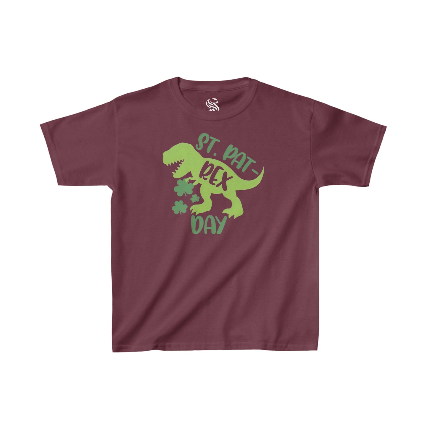 "St. Pat-Rex" Kids Heavy Cotton Tee