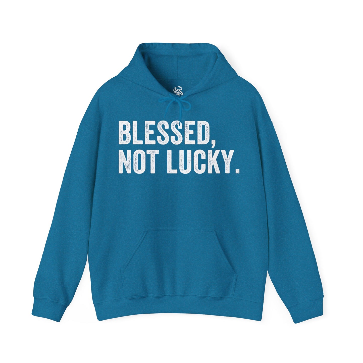 "Blessed Not Lucky" Unisex Heavy Blend Hoodie