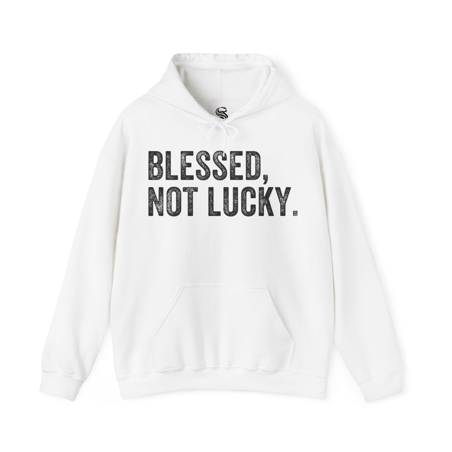 "Blessed Not Lucky" Unisex Heavy Blend Hoodie