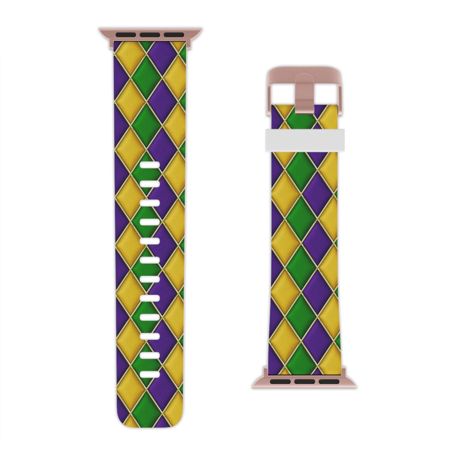 Mardi Gras Pattern Band for Apple Watch