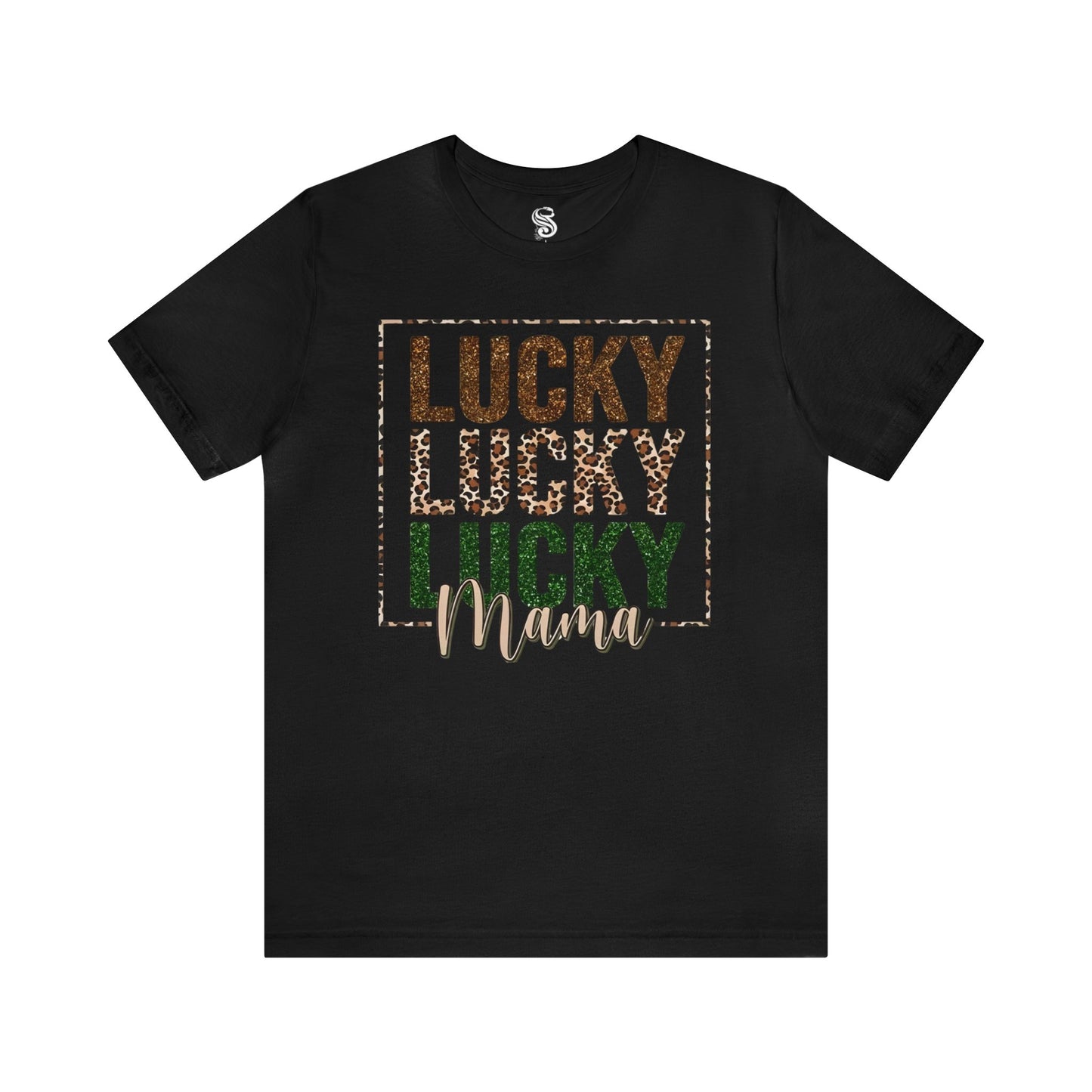 "Lucky Mama"  Unisex Jersey Short Sleeve Tee