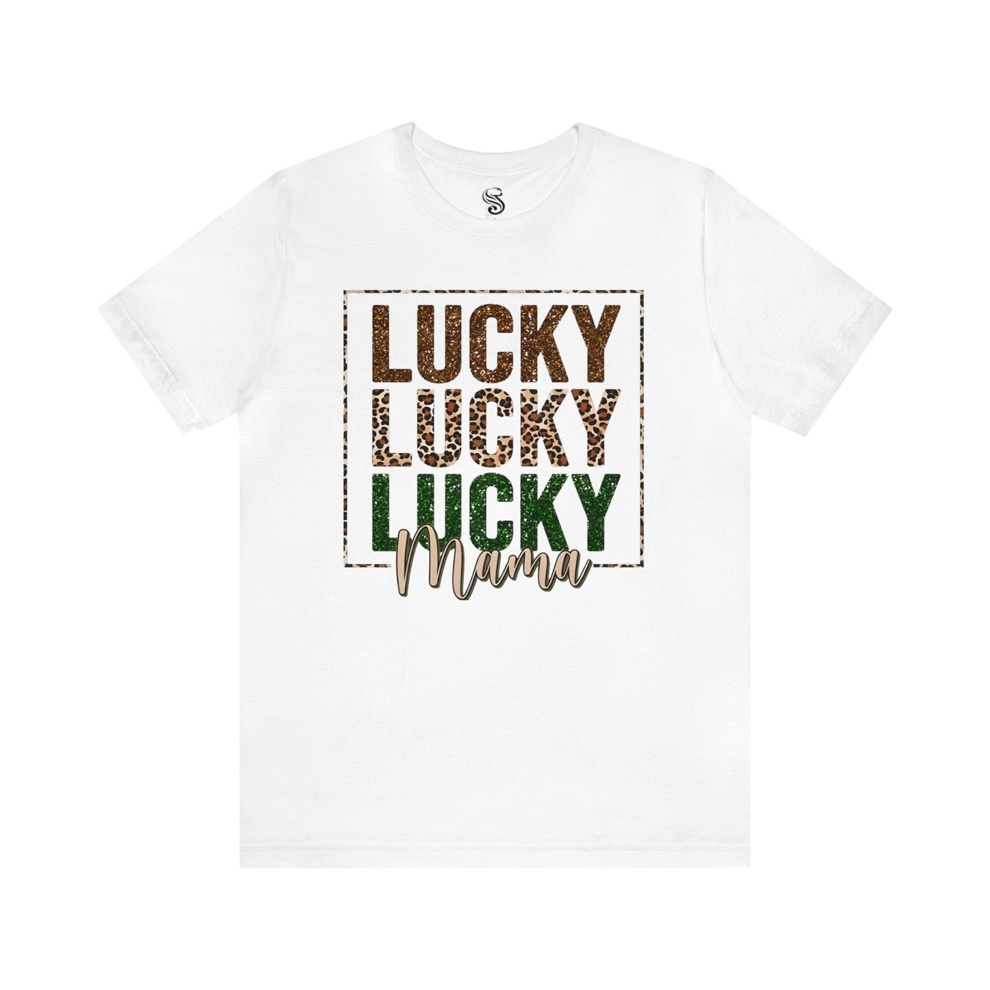 "Lucky Mama"  Unisex Jersey Short Sleeve Tee