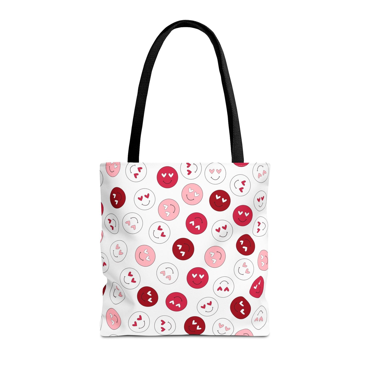 "Love Smiley Face" Tote Bag (AOP)