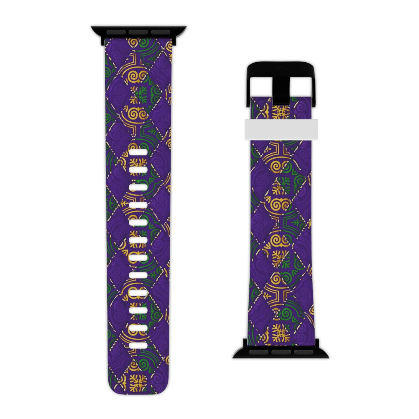 Mardi Gras Detail Band for Apple Watch