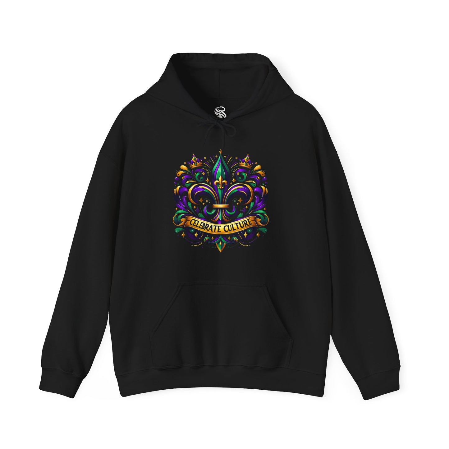 "Celebrate Culture" Mardi Gras Unisex Heavy Blend Hoodie