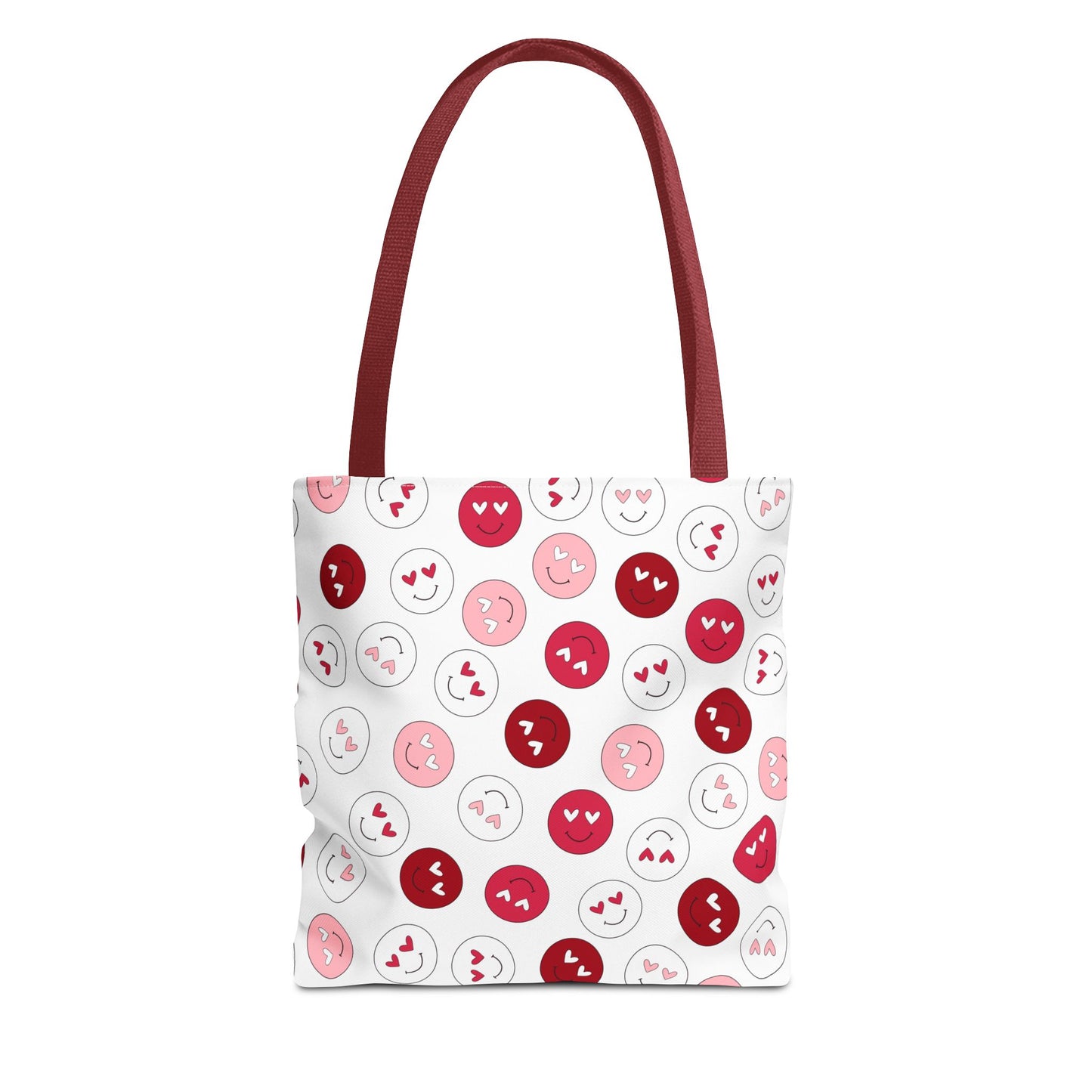 "Love Smiley Face" Tote Bag (AOP)