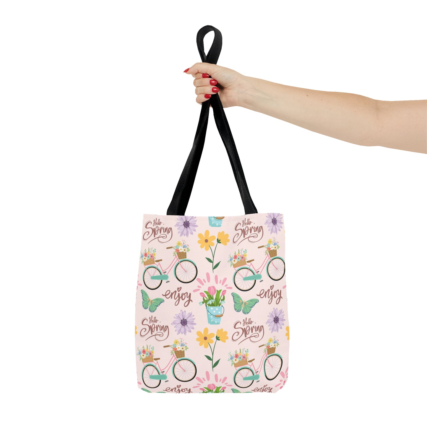 "Hello Spring" Tote Bag