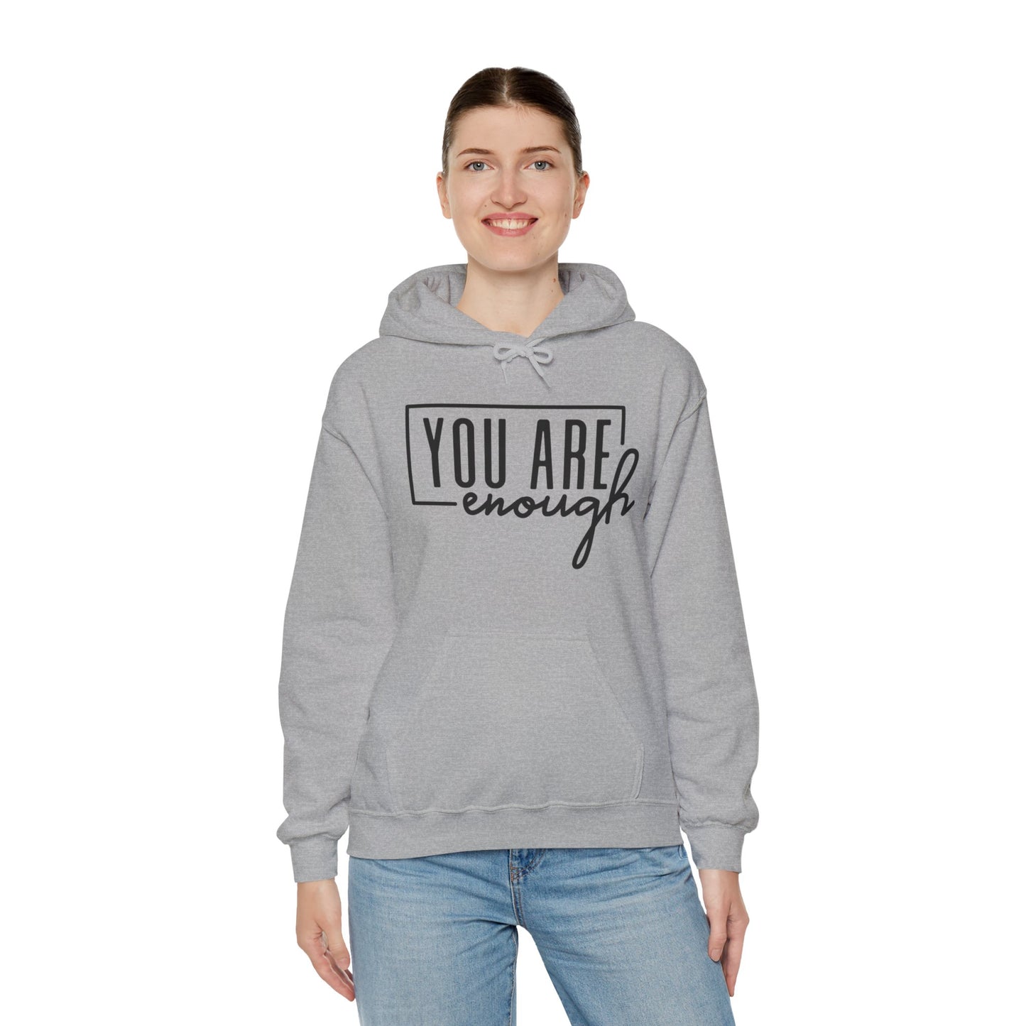 "You Are Enough" Unisex Heavy Blend Hoodie