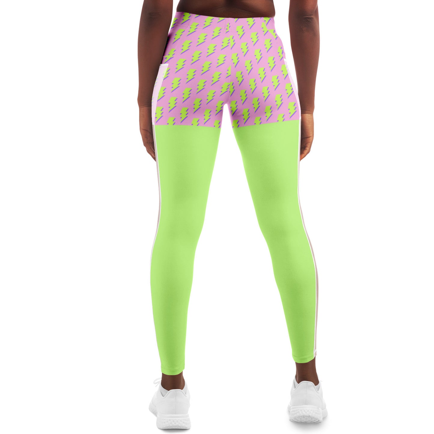 "Charged" Mesh Pocket Leggings