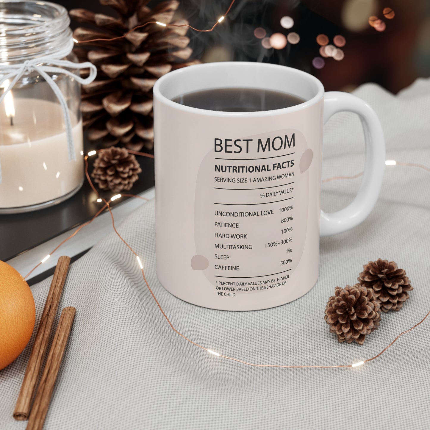 "100% Best Mom" Mug 11oz