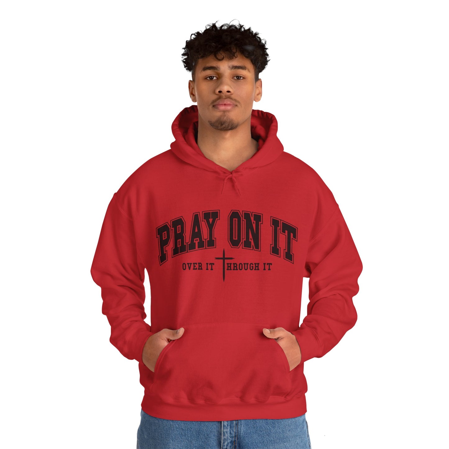 "Pray" Bold Unisex Heavy Blend Hoodie