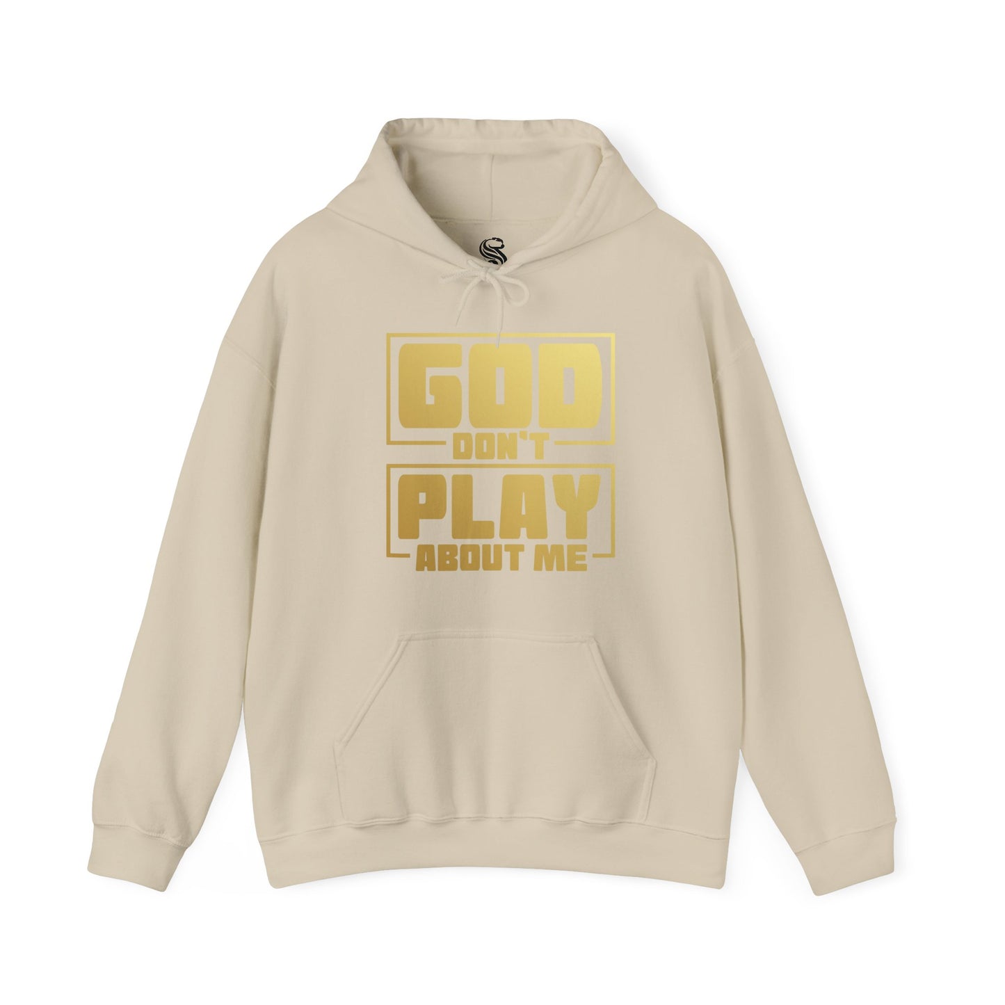 "God Don't Play About Me" Unisex Heavy Blend Hoodie