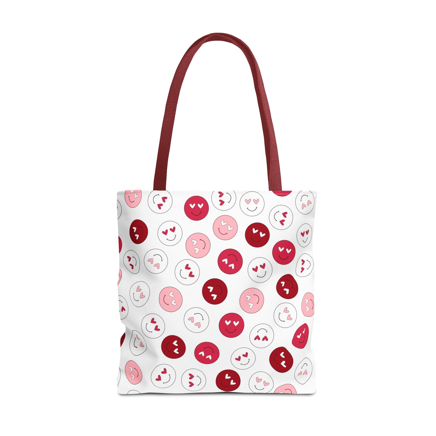 "Love Smiley Face" Tote Bag (AOP)