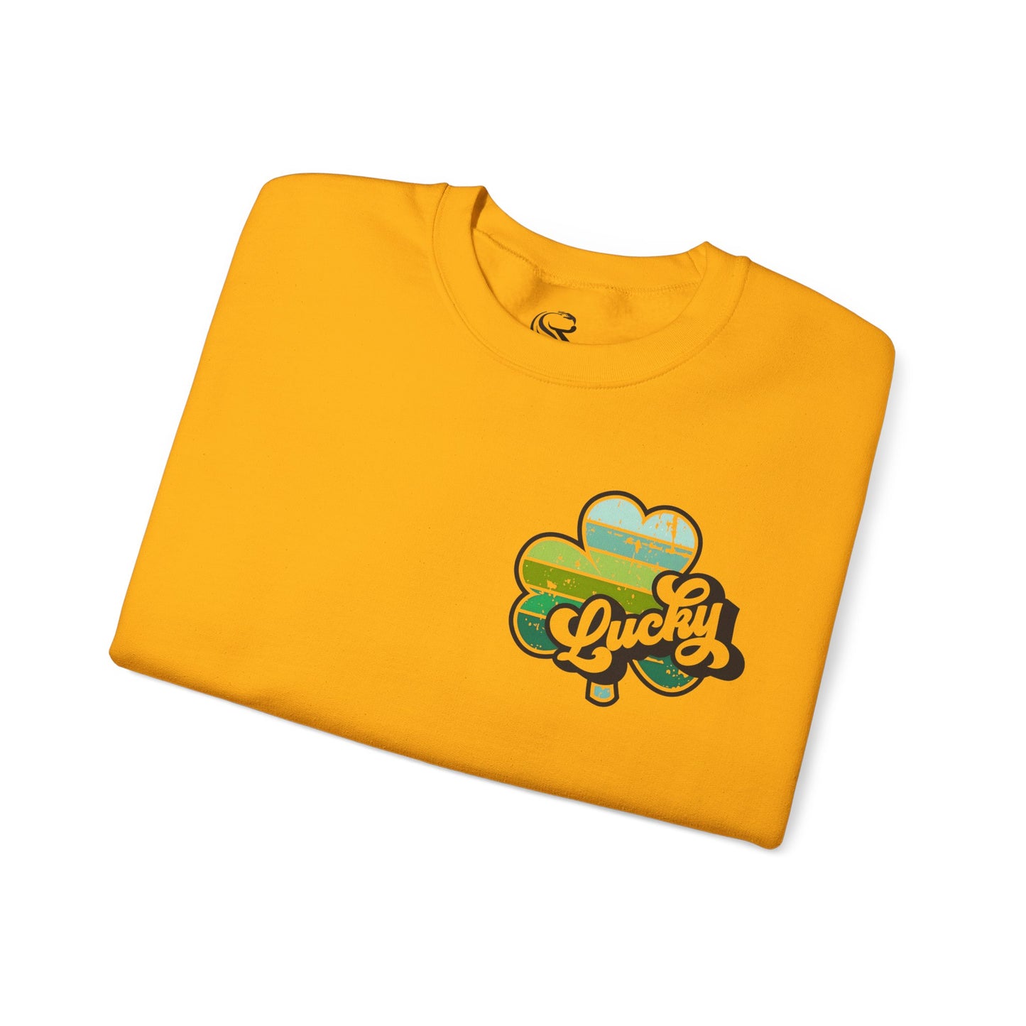 "Happy Go Lucky" Heavy Blend™ Crewneck Sweatshirt