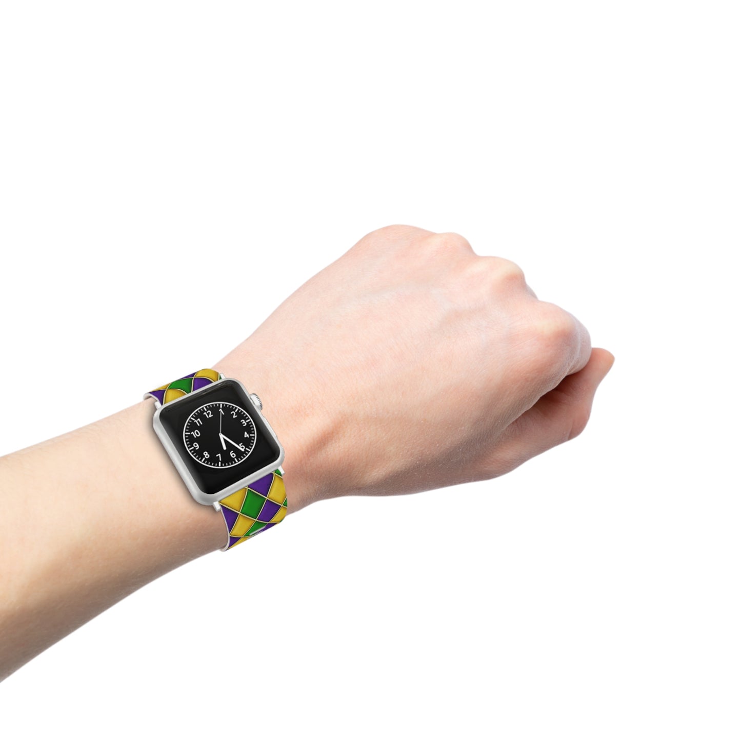 Mardi Gras Pattern Band for Apple Watch