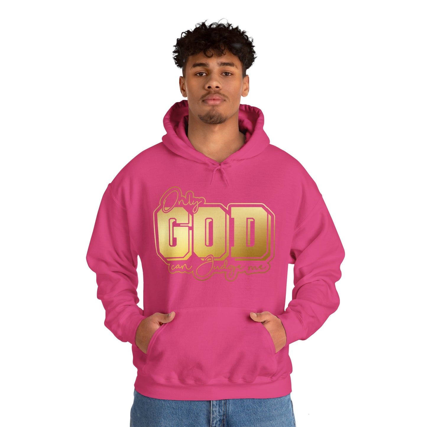 "Only God Can Judge Me" Unisex Heavy Blend Hoodie