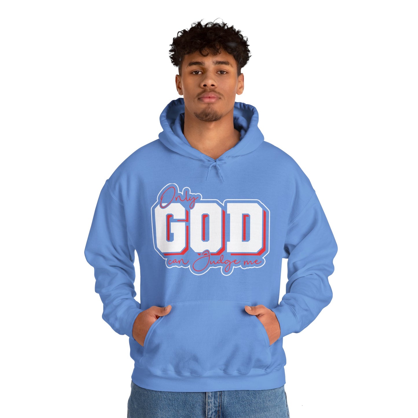 "Only God Can Judge Me" Unisex Heavy Blend Hoodie