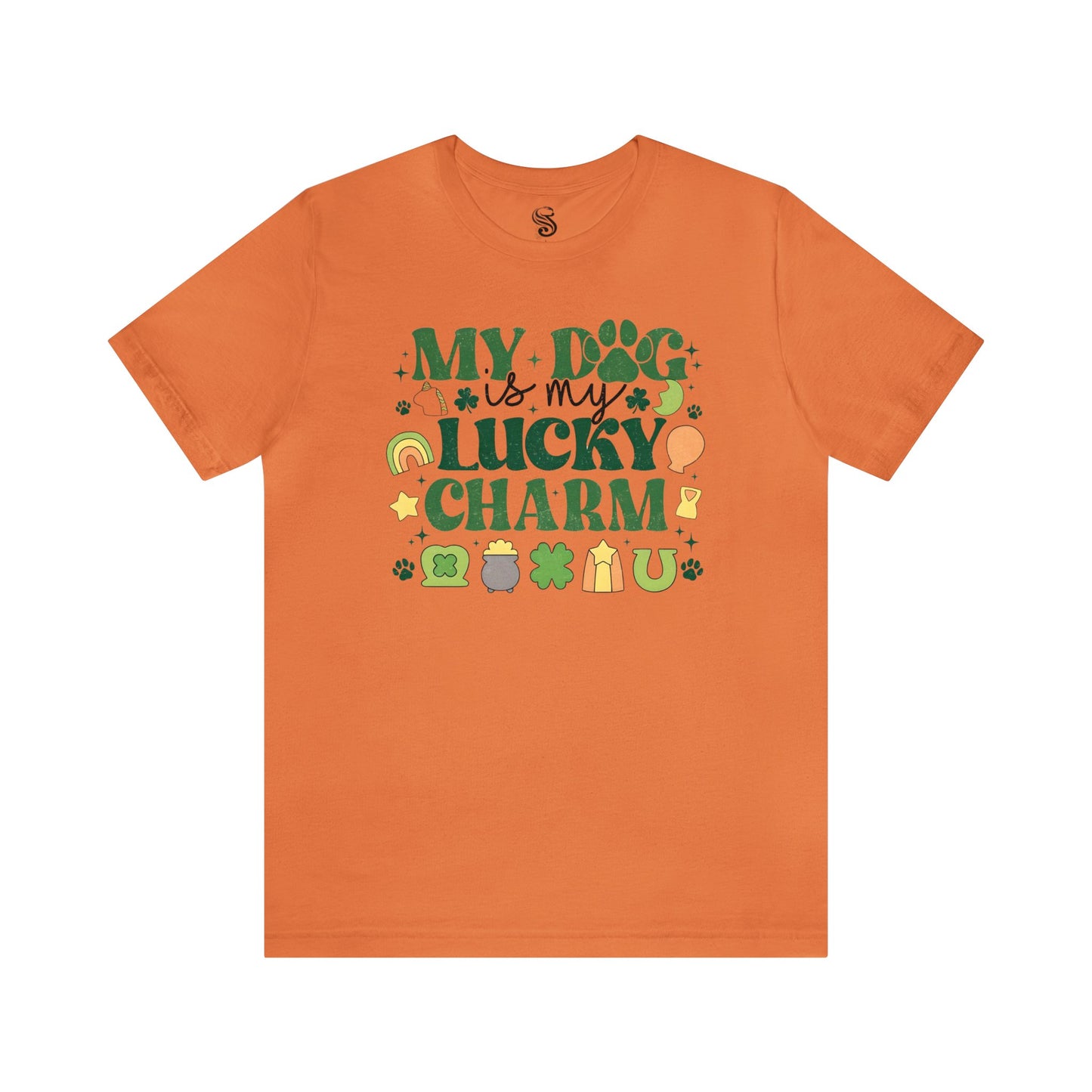 "Lucky Dog"  Unisex Jersey Short Sleeve Tee