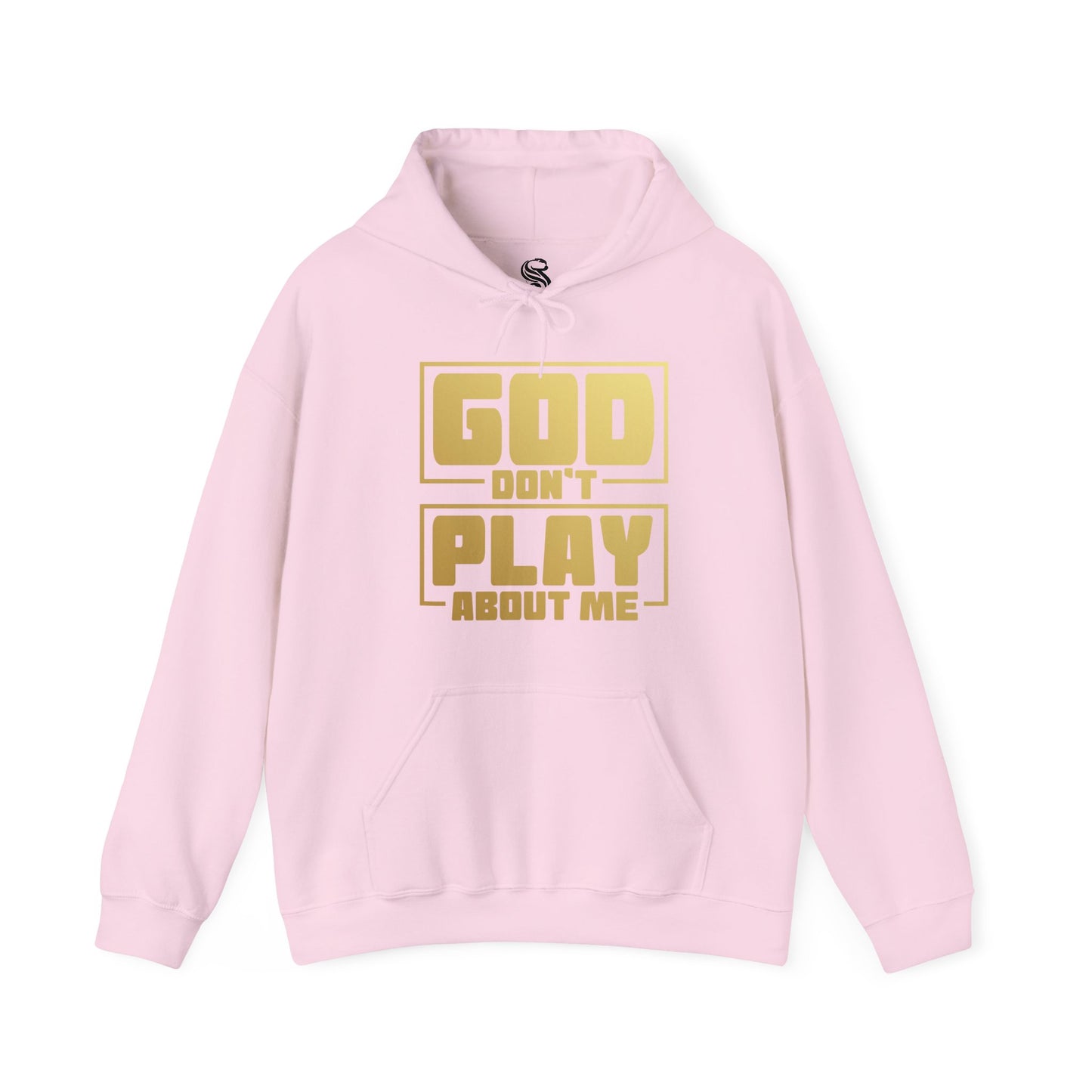 "God Don't Play About Me" Unisex Heavy Blend Hoodie