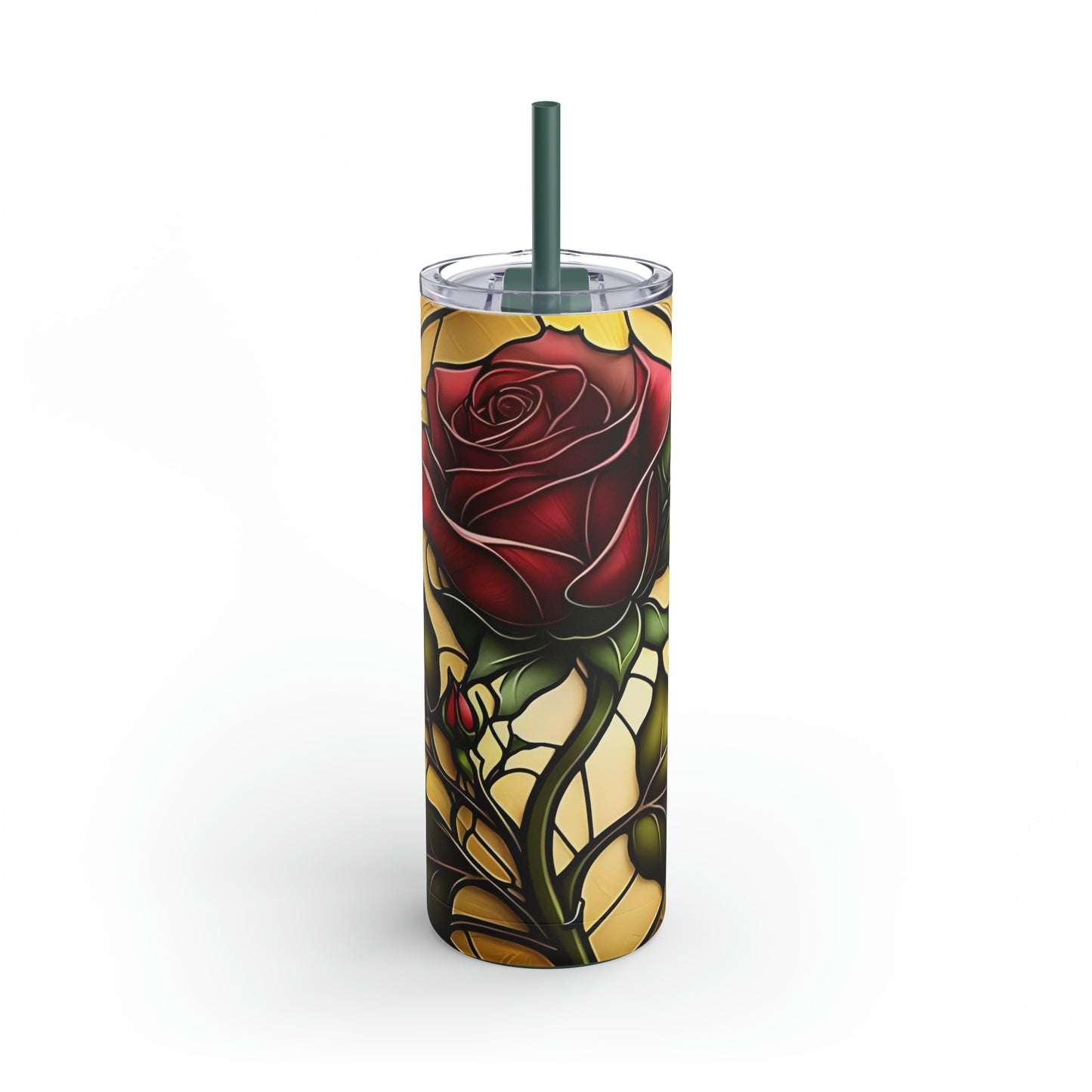 Rose Skinny Matte Tumbler, 20oz