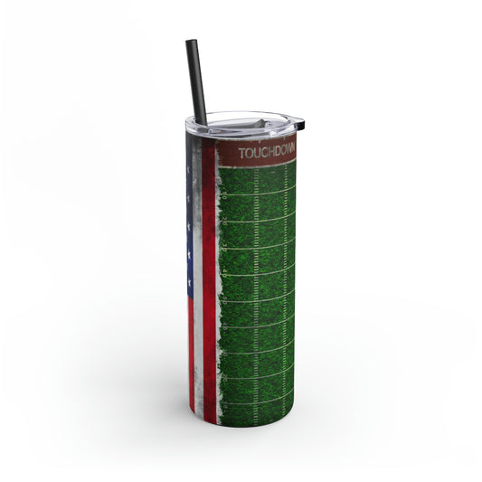 Personalized American Football Tumbler