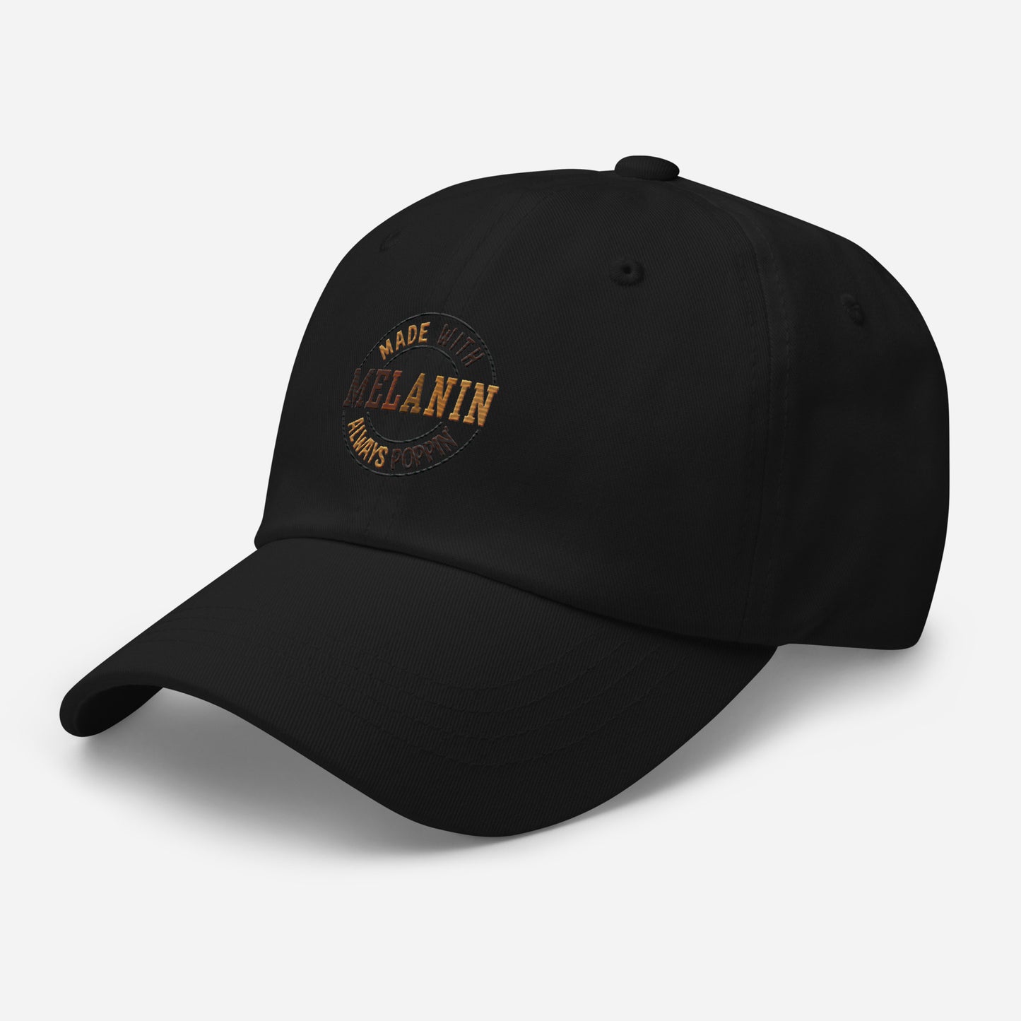 "Melanin Poppin" Classic Dad Hat