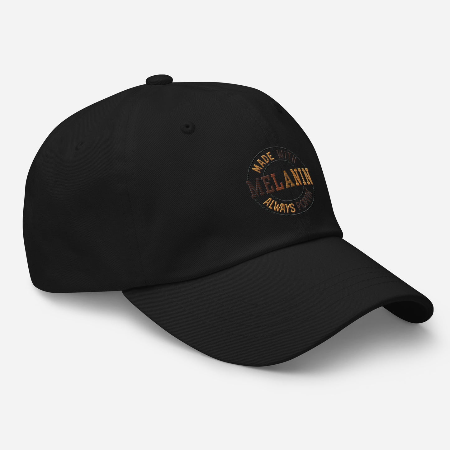 "Melanin Poppin" Classic Dad Hat