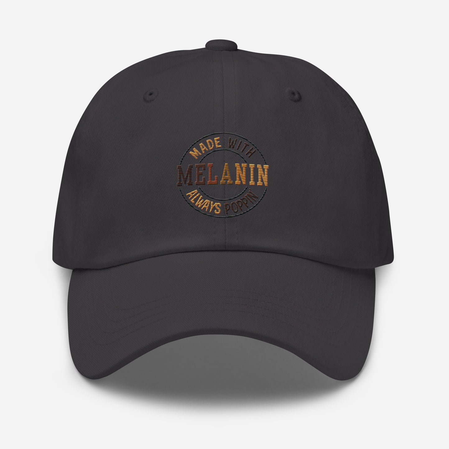 "Melanin Poppin" Classic Dad Hat